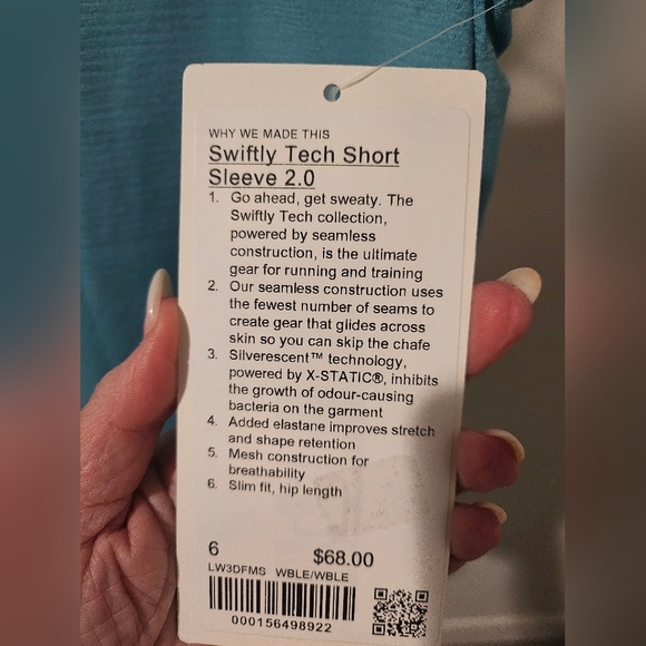 Lululemon Swiftly Tech 2.0 (NWT) - Picture 5 of 5